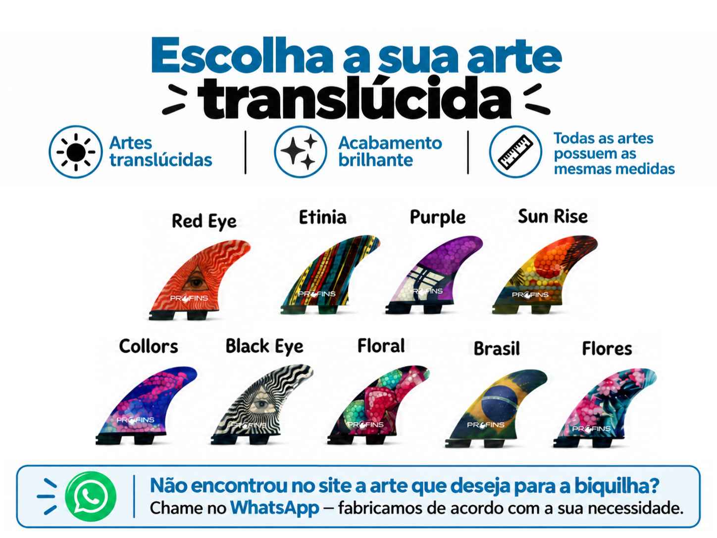 Escolhe a sua arte da biquilha profins